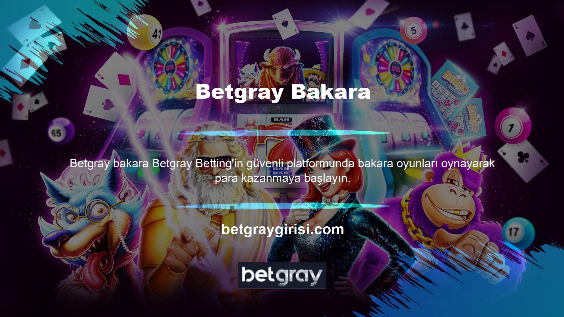 Her ödülde olduğu gibi, Katılımcılar ve Kullanıcılar herhangi bir Bakara ödülüne bahis yaparken Betgray bahis kurallarına uymalıdır