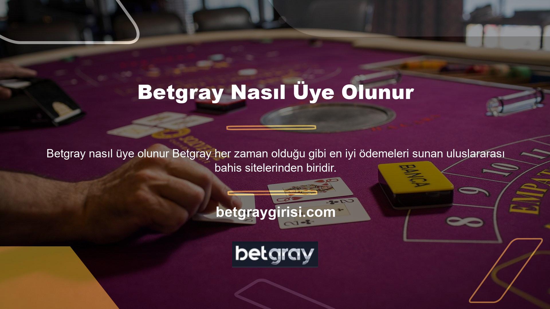 Betgray web sitesi, Betgray web sitesinin spor veya canlı bahis bölümlerinde görülebilen en fazla sayıda bahis devresine sahiptir