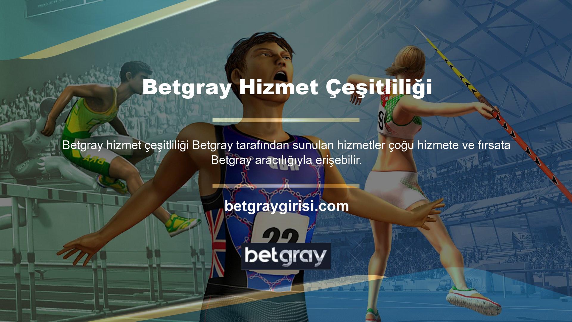 Betgray sitesinde farklı bahis türleri arasından seçim yapabilirsiniz